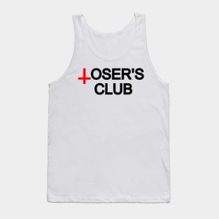 Loser's™ Club: Full Logo (DARK) Tank Top